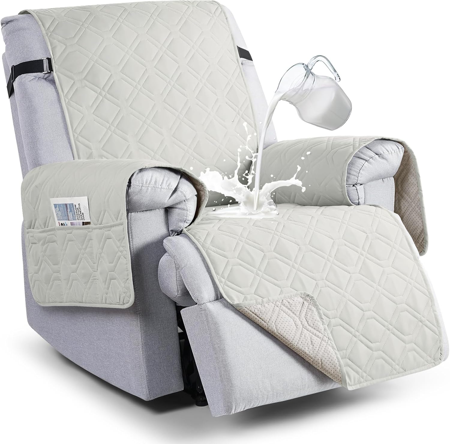 VANSOFY Waterproof Recliner Chair Cover for Pets and Dogs