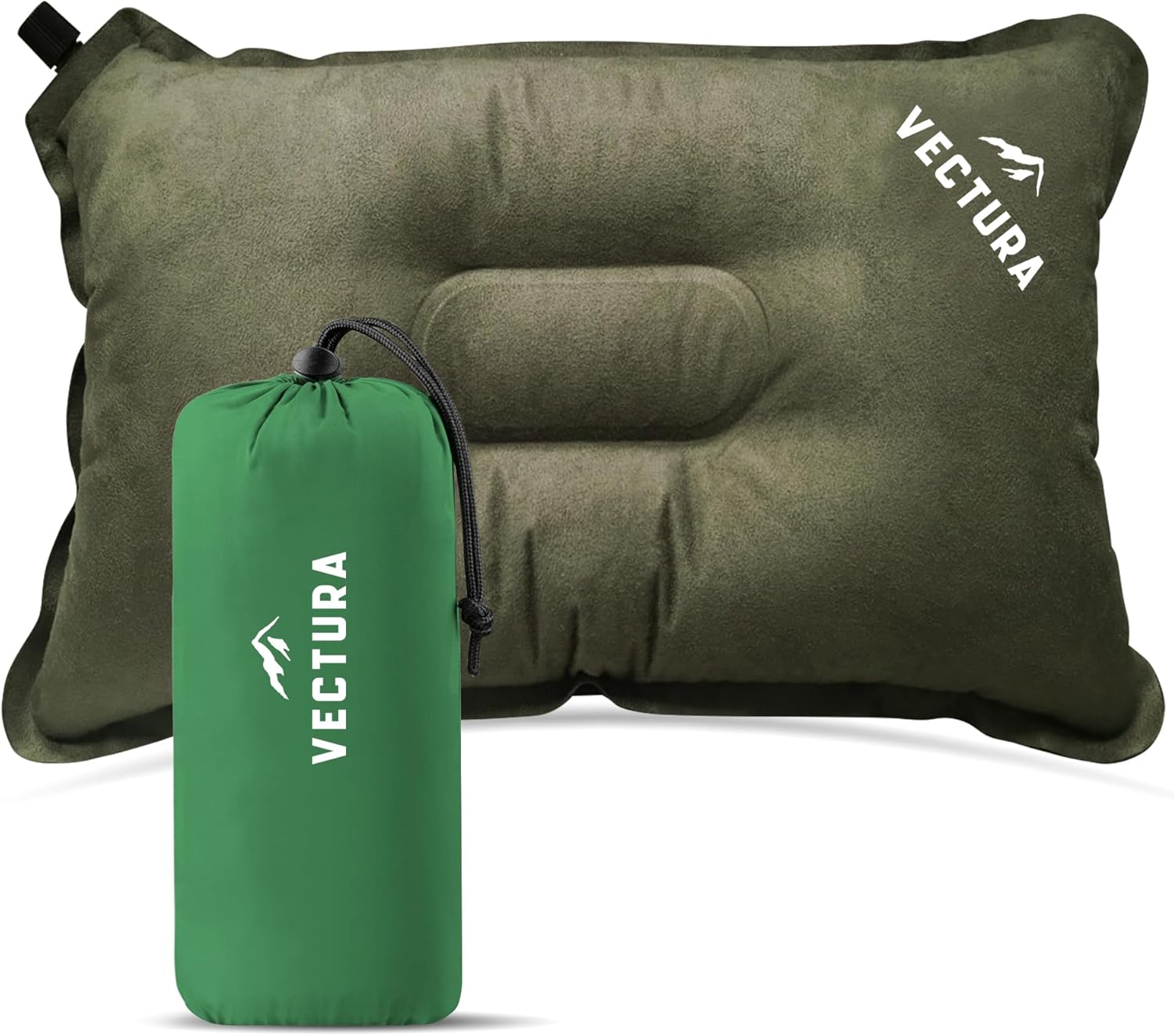 Vectura Self-Inflating Camping Pillow - Compact Comfort