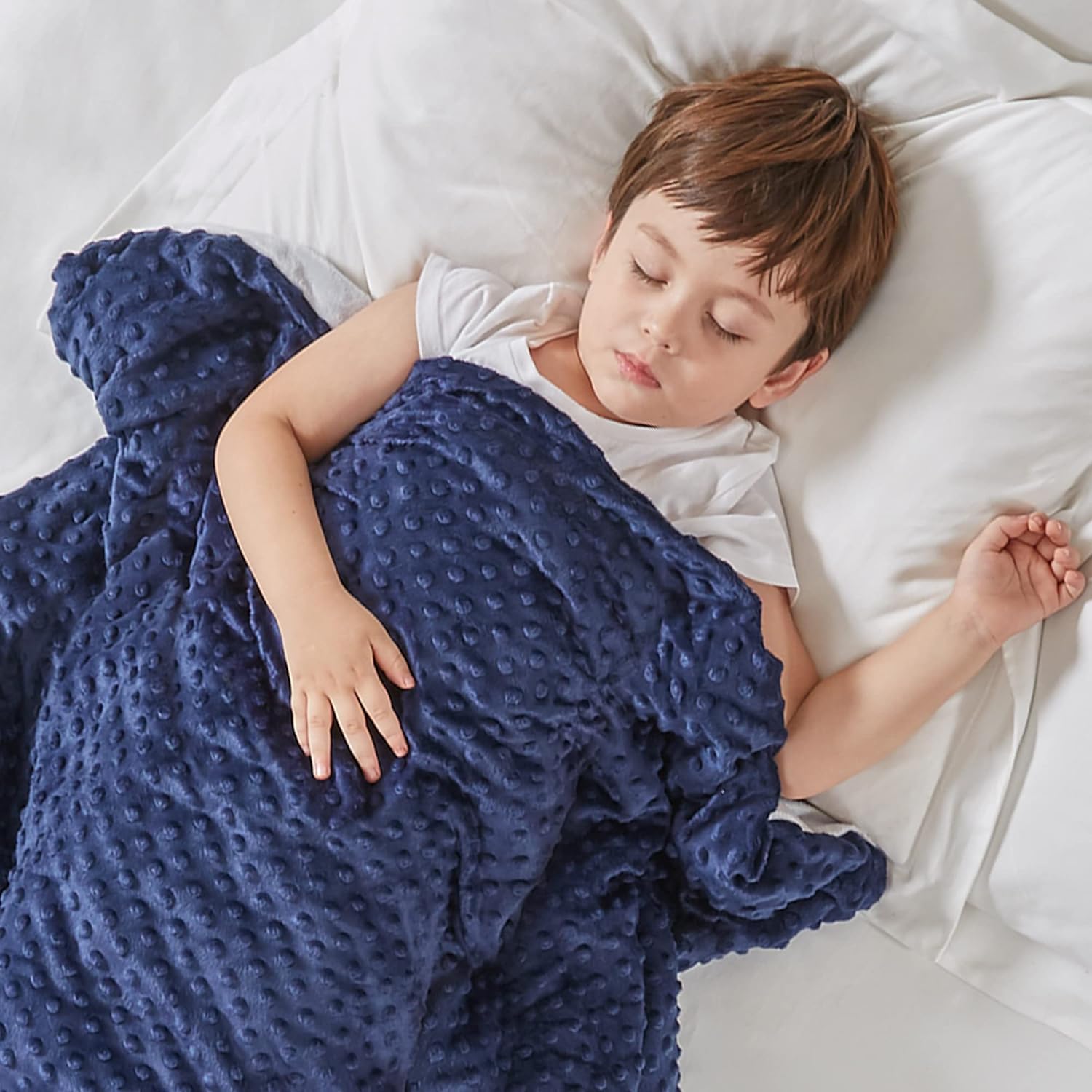 Degrees of Comfort 10lbs Kids Weighted Blanket with Cover