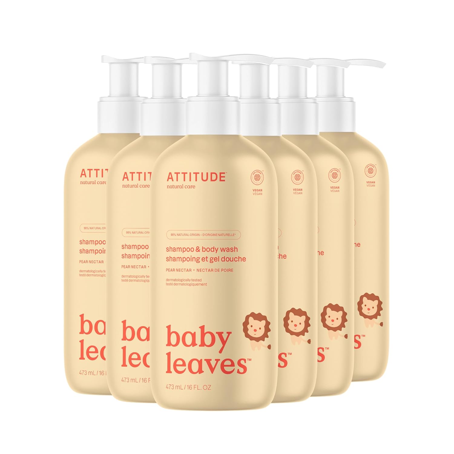 2-in-1 Baby Shampoo and Body Wash with Pear Nectar Scent