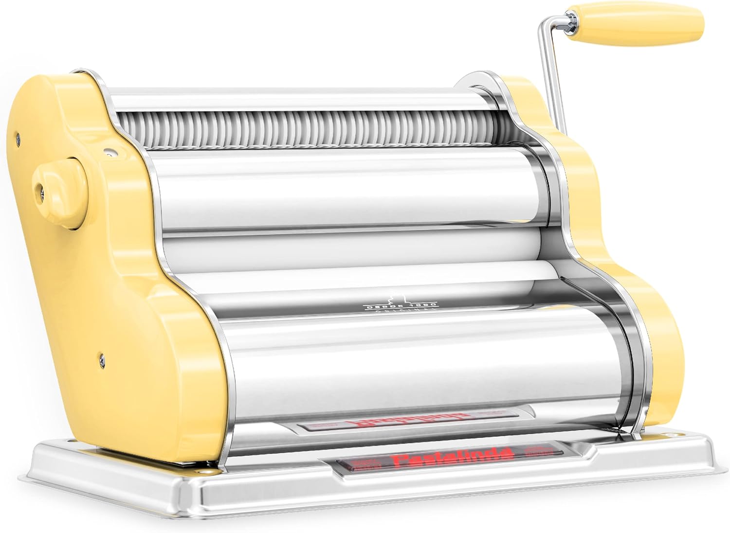 PASTALINDA Classic 260 Pasta Maker - Versatile 9 Thickness Positions!