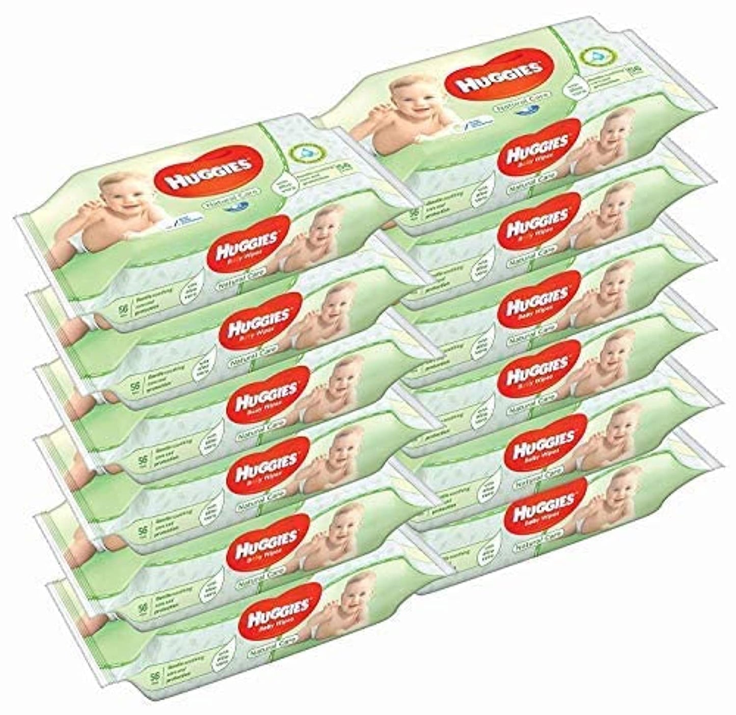 Huggies Baby Wipes Natural Care with Aloe Vera for Sensitive Skin