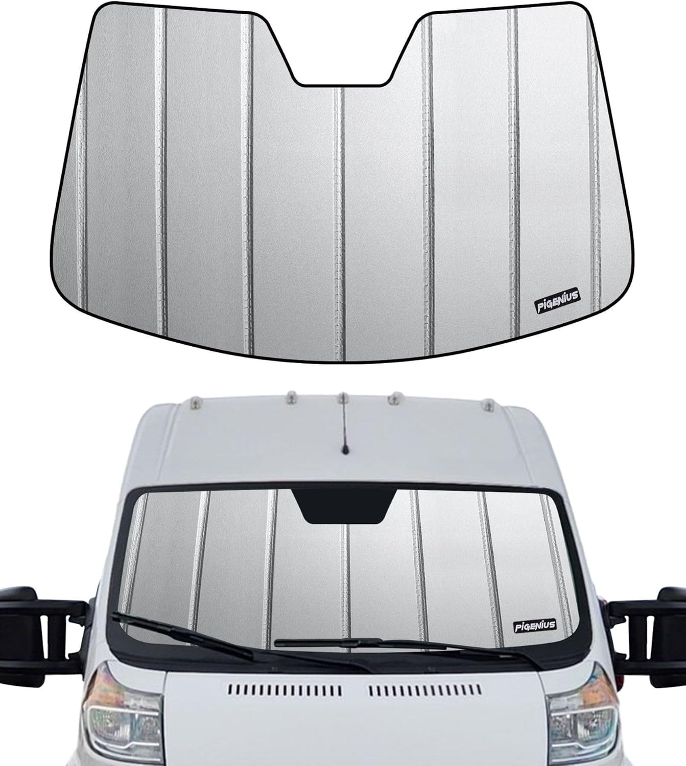 Windshield Sun Shade for Chevrolet Express and GMC Savana