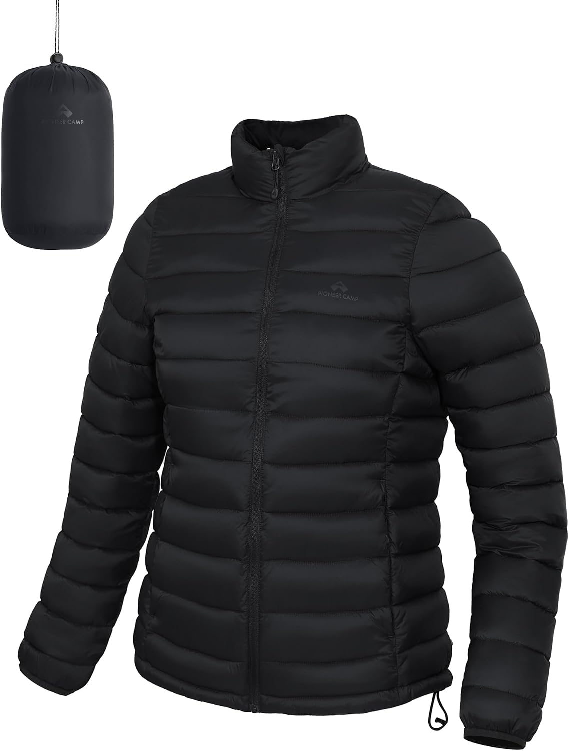 Pioneer Camp Women's Packable Puffer Jacket for Winter Adventures