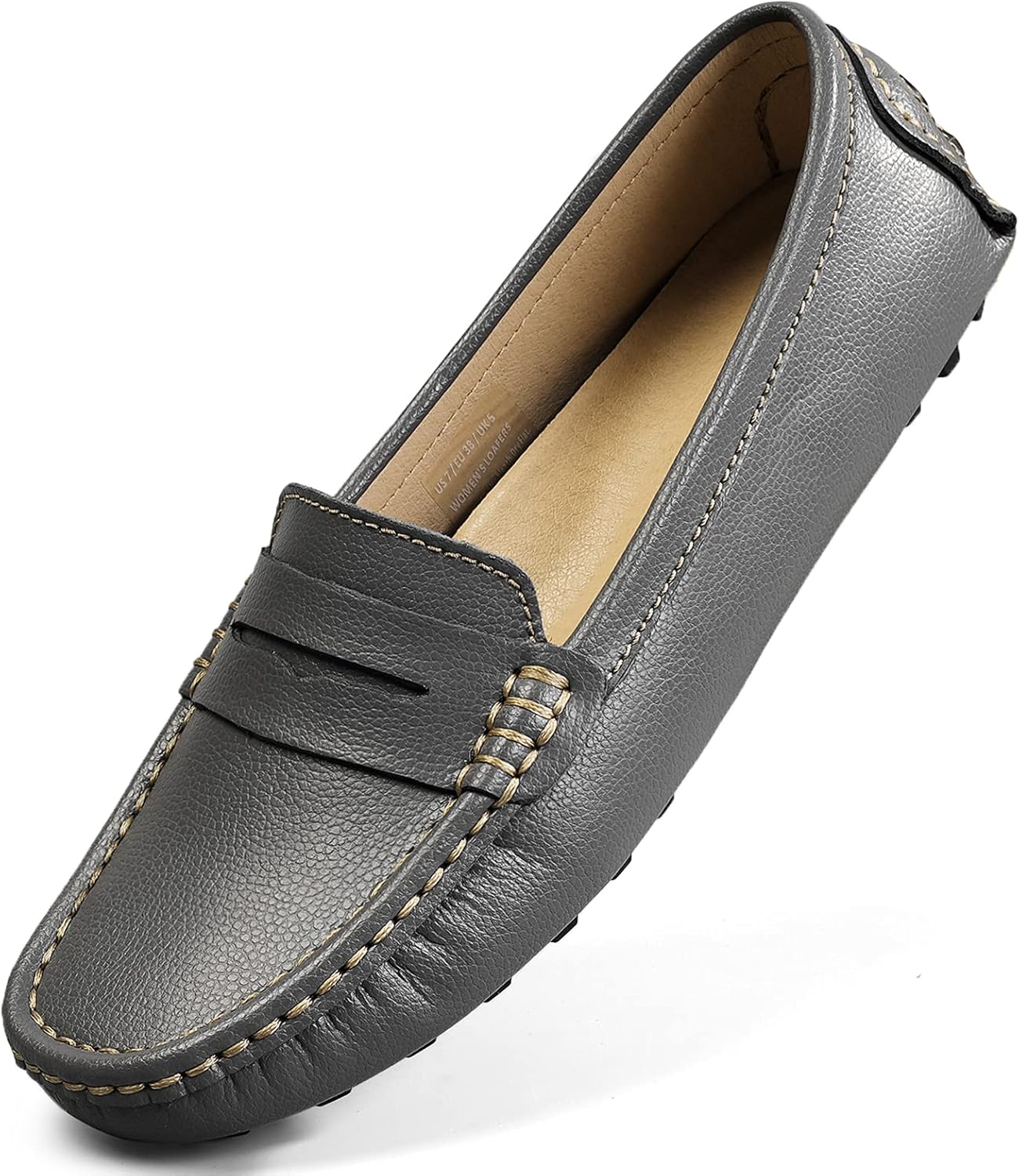 Classic Comfort Leather Penny Loafers for Everyday Use 55ft60