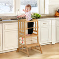 Toddler Standing Tower Adjustable Height Kitchen Step Stool - Safe