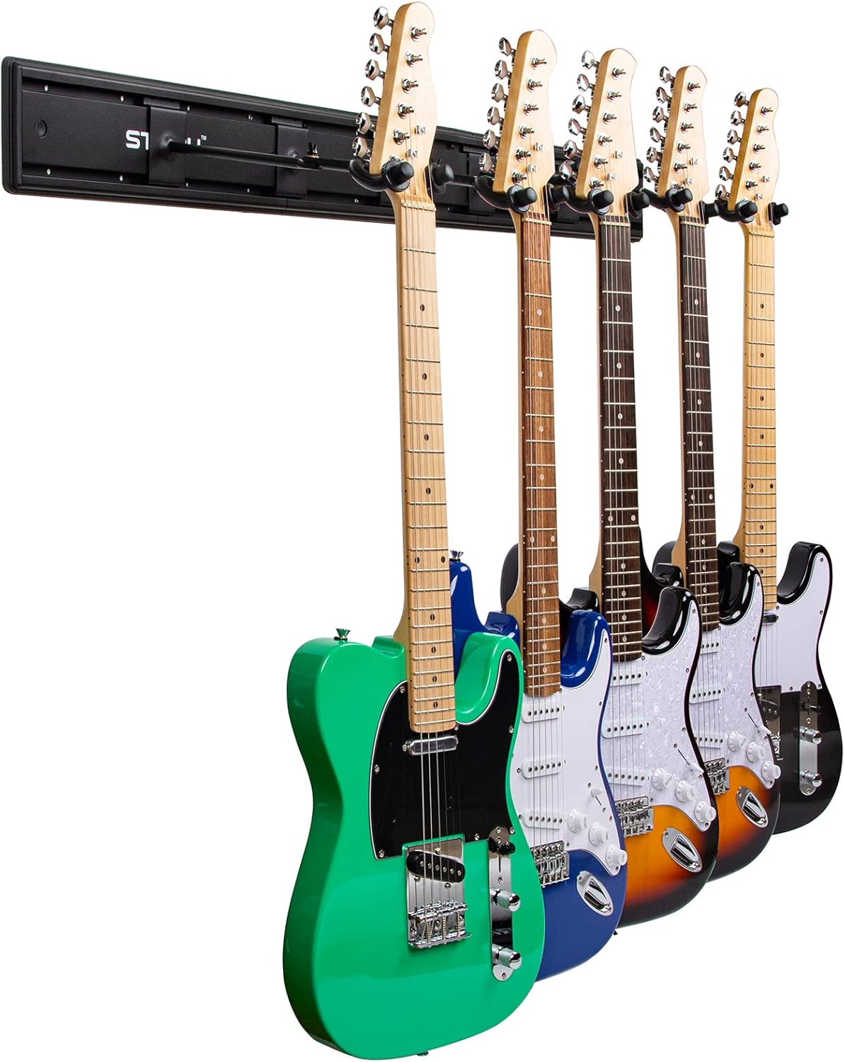 STRICH 5 Guitar Wall Mount - Strong Aluminum Rack