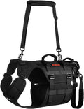 Dog Lift Harness for Large Dogs Black Large - Full Body Lifter
