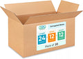 Large Shipping & Moving Boxes 24in x 12in x 12in (20-Pack) - Extra