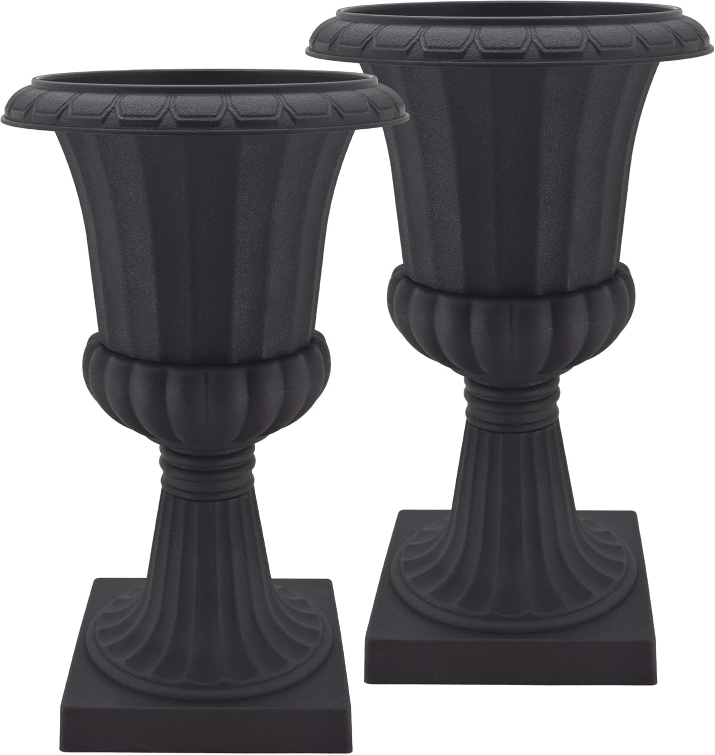 Deluxe Plastic Urns for Elegant Outdoor Decor and Versatility