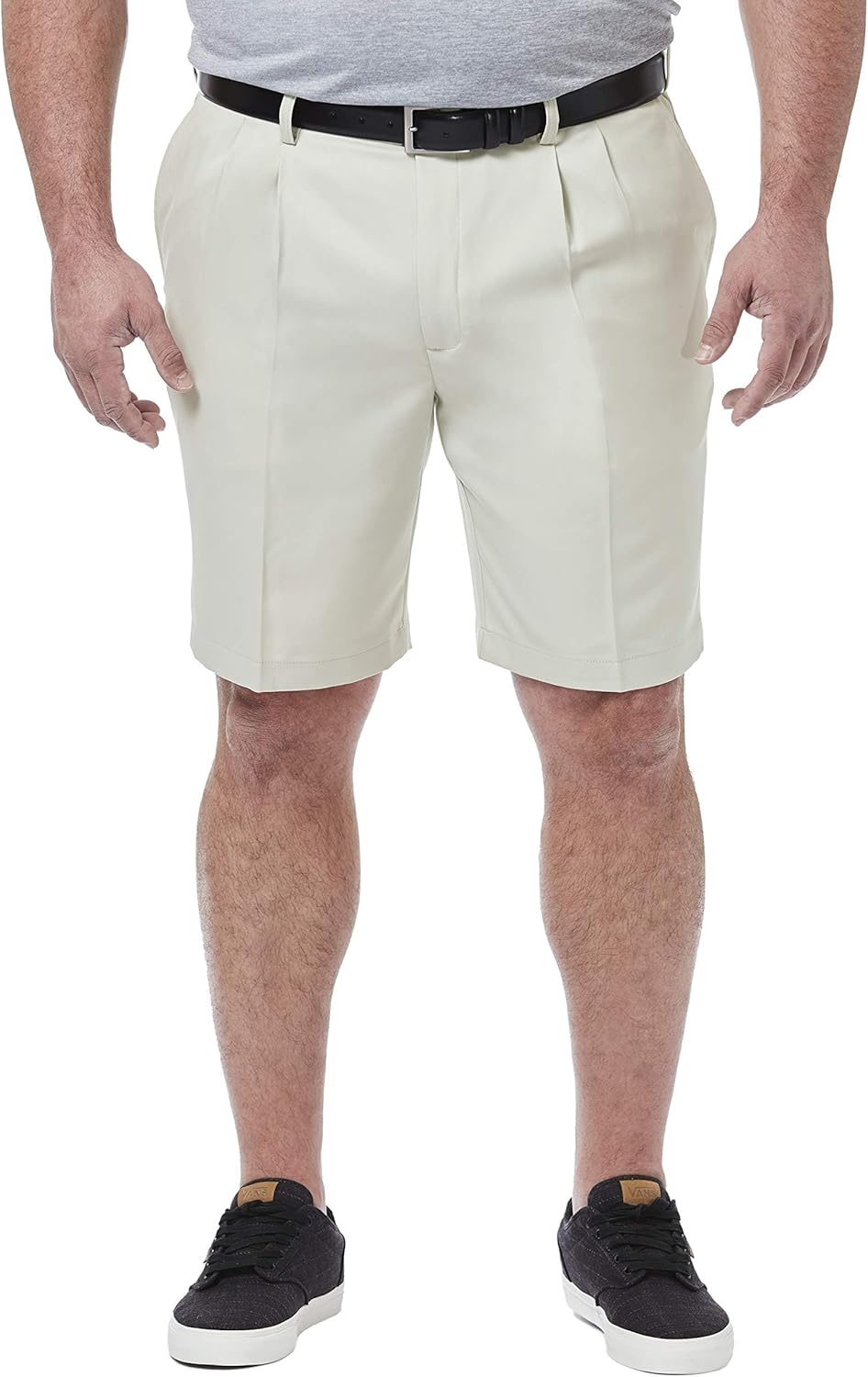Haggar Men's Cool 18 Pro Golf Performance Shorts for Comfort