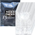 Reusable Dry Ice Packs for Coolers and Lunch Boxes - Flexible Long