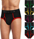 Mens Briefs Cotton 5-Pack - Comfortable Mid Rise Briefs
