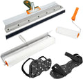 Self-Leveling DIY Tool Kit - Stainless Steel Scraper & Rollers