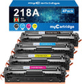 218A Toner Cartridges 4 Pack Compatible Replacement - High Yield BCMY
