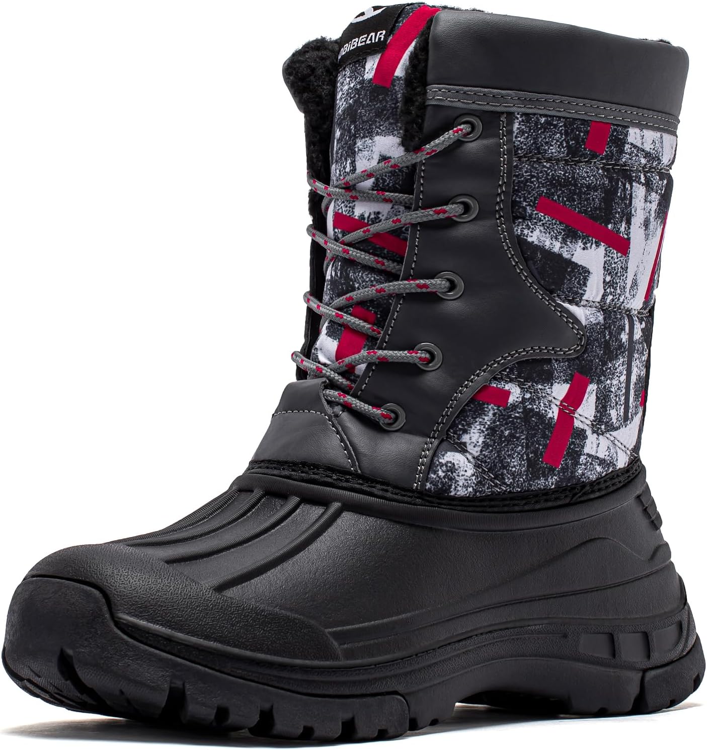 Boys' Waterproof Winter Snow Boots for Cold Weather Comfort