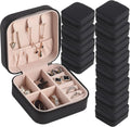 Travel Jewelry Case for Bridesmaid Gifts - 12 Pack Mini Organizer