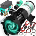RV Macerator Pump 12V 12GPM - Fast Portable RV Waste Pump