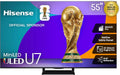 Hisense 55ft U7 Mini-LED ULED 4K UHD TV - Premium Gaming & HDR