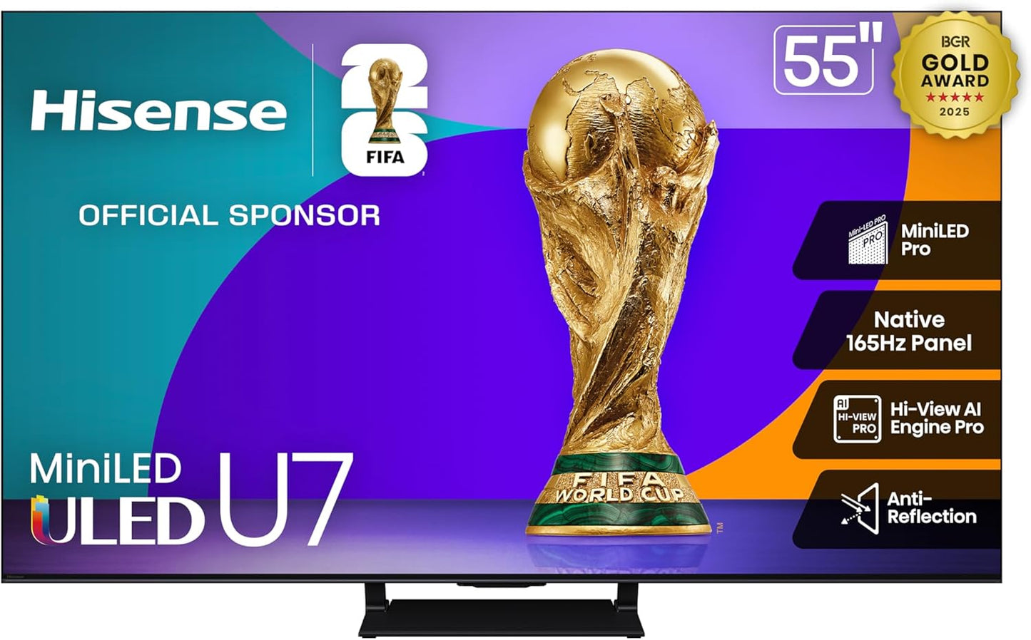 Hisense 55 U7 Mini-LED ULED 4K UHD Gaming Smart TV Review