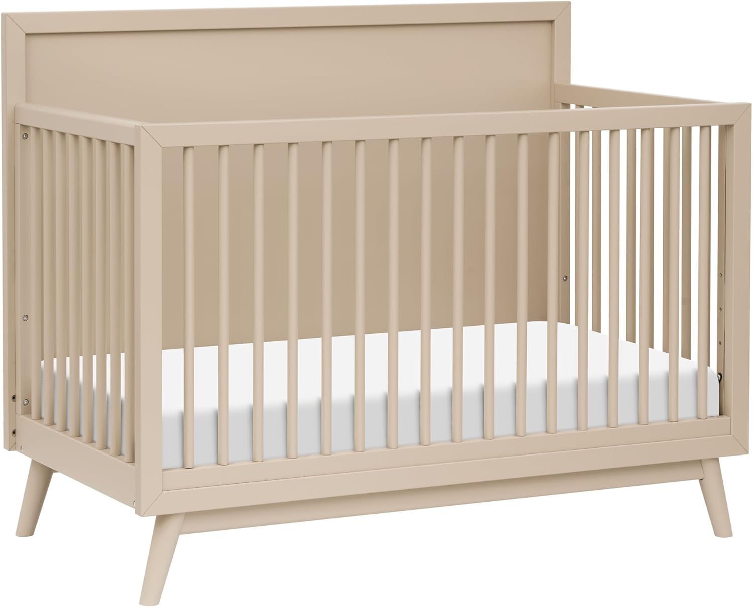 Babyletto Palma 4-in-1 Convertible Crib in Taupe for Modern Nurseries