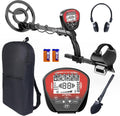 Metal Detector for Adults Professional Red - Waterproof 10in Coil