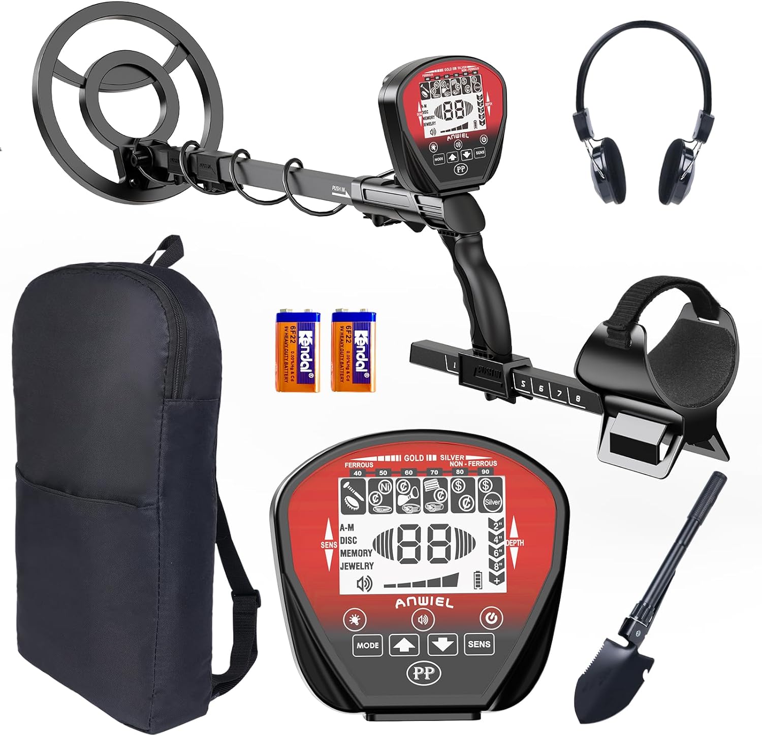 Professional Metal Detector for Adults with Advanced Features