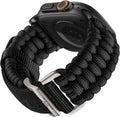 550 Paracord Band Compatible with Apple Watch Bands for Men - Rugged