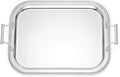 Reed And Barton Rectangle Silverplate Tray With Handles - Elegant