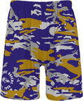 Zubaz NFL Men's 7ft Inseam Shorts - Bold Team Camo eye-catching