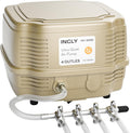 INCLY 7W Ultra Silent Aquarium Air Pump - Quiet 4-Outlet Oxygen