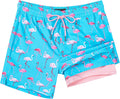 SURF CUZ Mens Swim Trunks with Compression Liner - Quick Dry Comfort 5