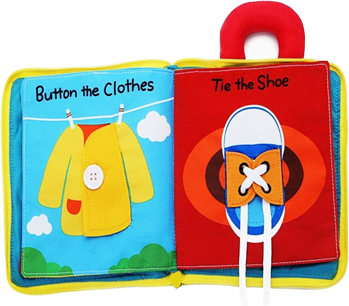 Interactive Montessori Quiet Book for Toddlers