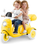 12V Kids Electric Motorcycle for 3 Year Old - 3-Wheel Ride On Toy