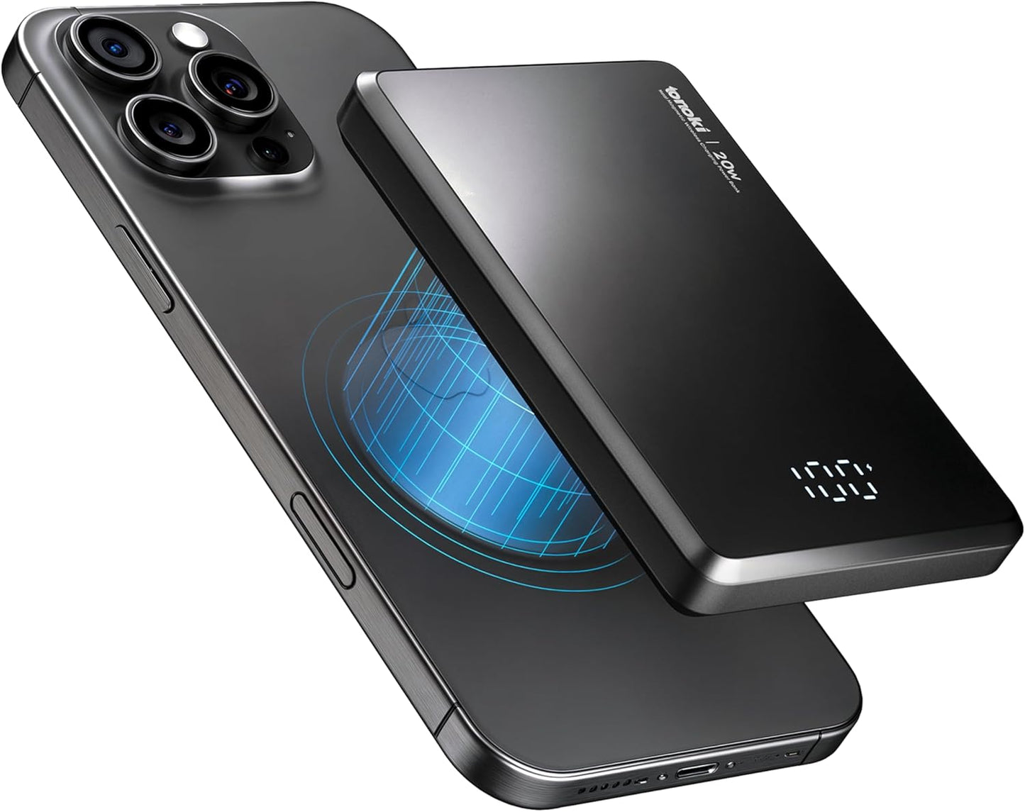 Ultra-Slim Magnetic Power Bank for Fast Charging on the Go