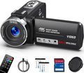 Camcorder Video Camera 4K HD 80MP Vlogging Camera - Compact 4K
