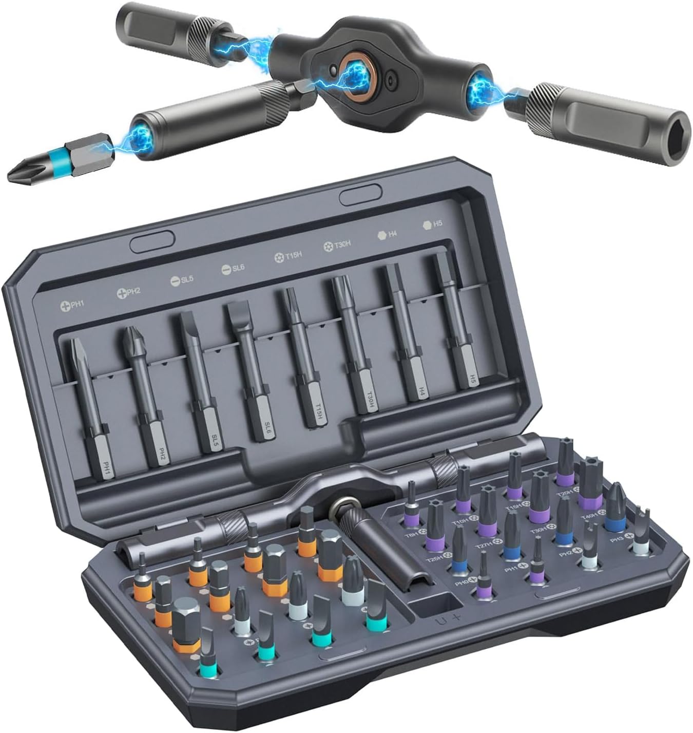 42 in 1 Magnetic Screwdriver Set for Home and DIY Projects
