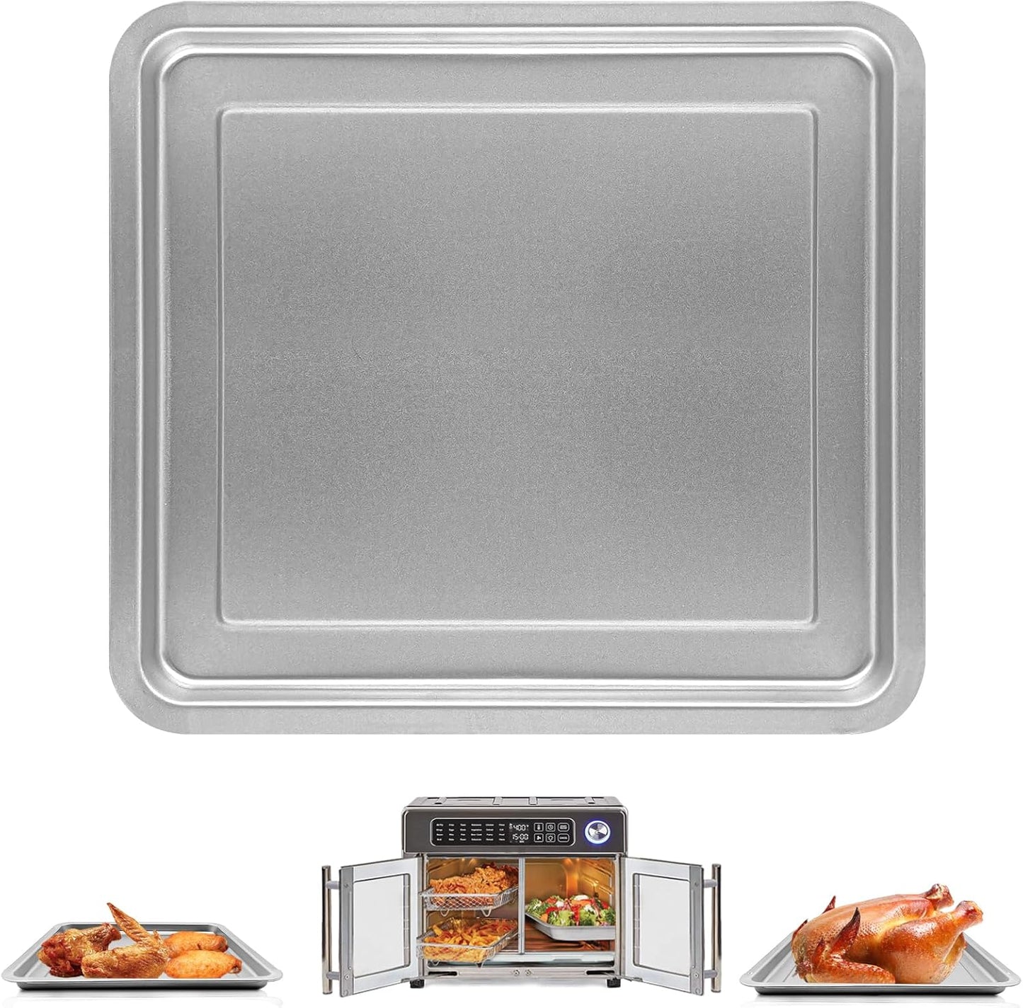 Enhance Your Air Fryer | Stainless Steel Grill Pan for GWYXC