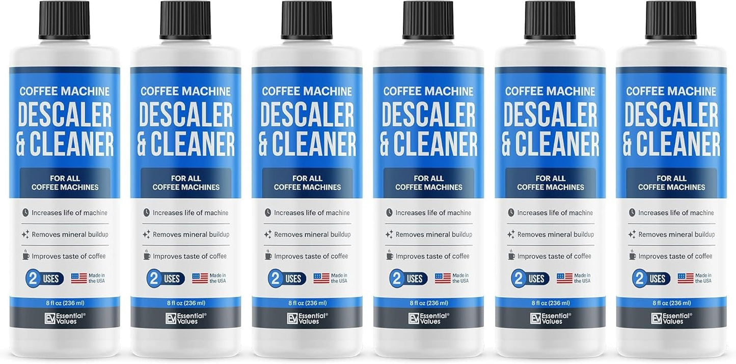 Descaling Solution for Coffee Machines - 12 Uses, Safe Cleaner