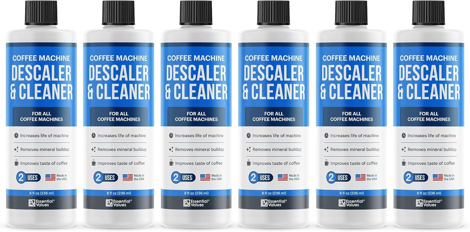 Descaling Solution for Coffee Machines - 12 Uses, Safe Cleaner