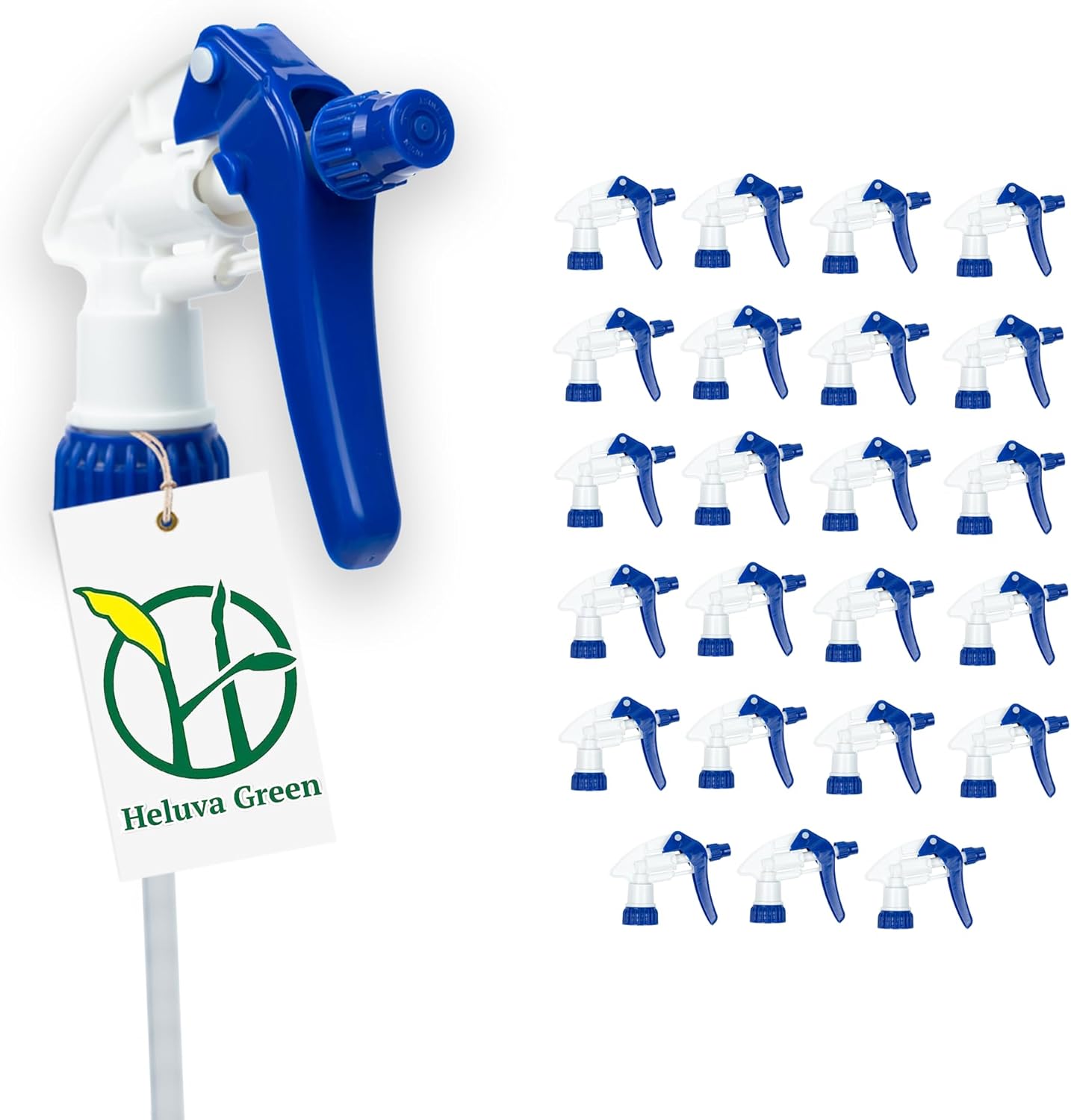 Heluva Green Spray Bottle Nozzle Replacement for Heavy Duty Use