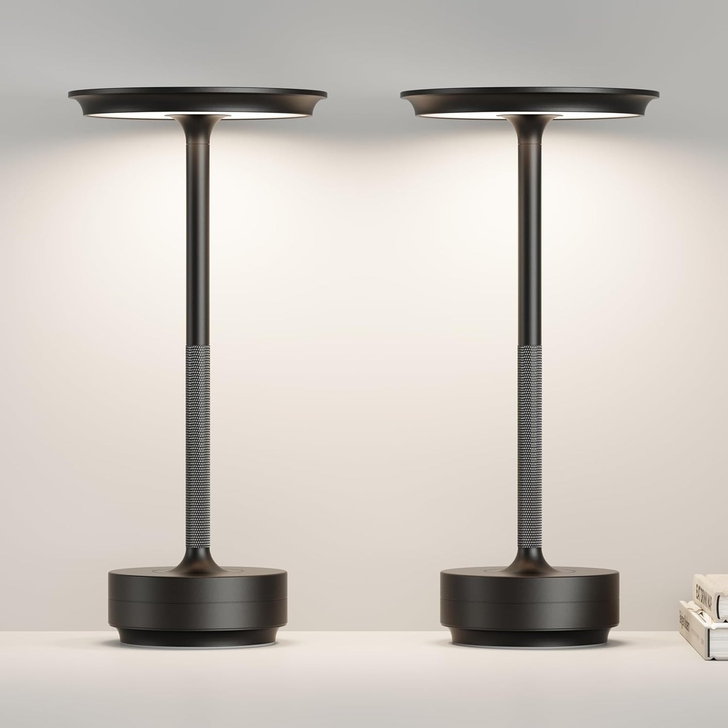 LED Cordless Table Lamp Set of 2 for Stylish Outdoor Lighting