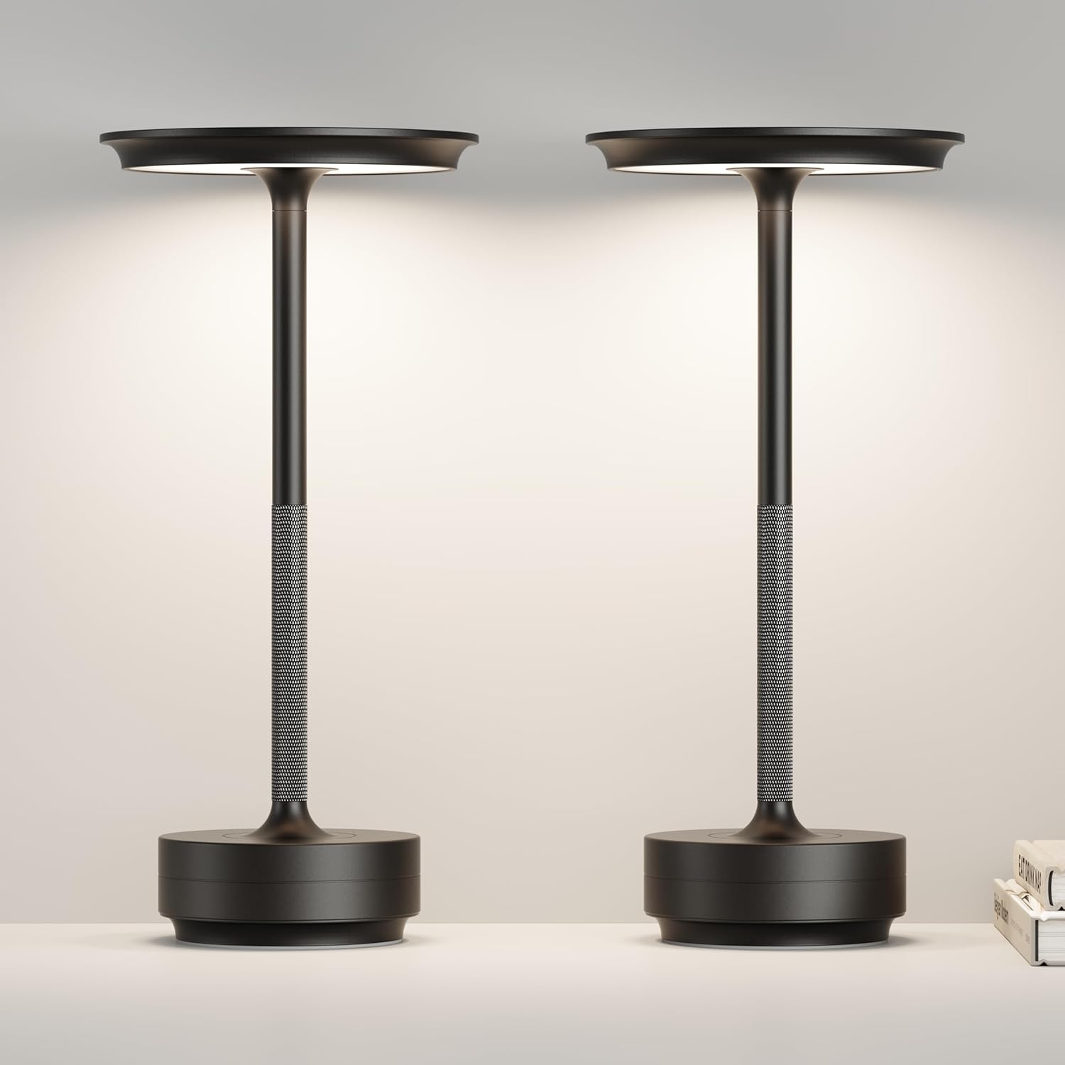 LED Cordless Table Lamp Set of 2 for Stylish Outdoor Lighting