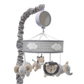 Jungle Safari Musical Baby Crib Mobile - Soothing Spinning Music