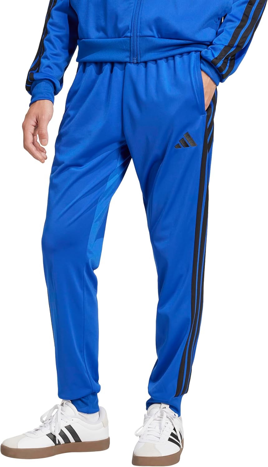adidas Men's 3-Stripes Tapered Track Pants for Comfort and Style