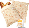 Sourdough Bread Bags for Homemade Bread - XL Reusable Beeswax