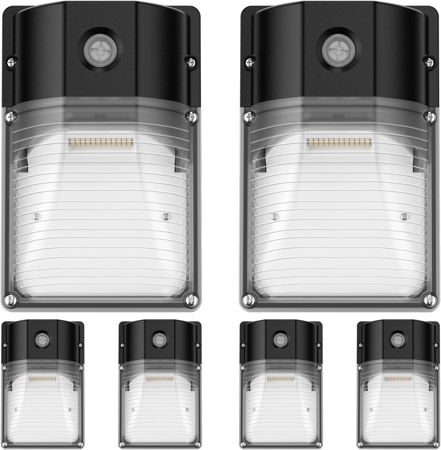 30W LED Wall Pack Light with Dusk to Dawn Sensor for Security