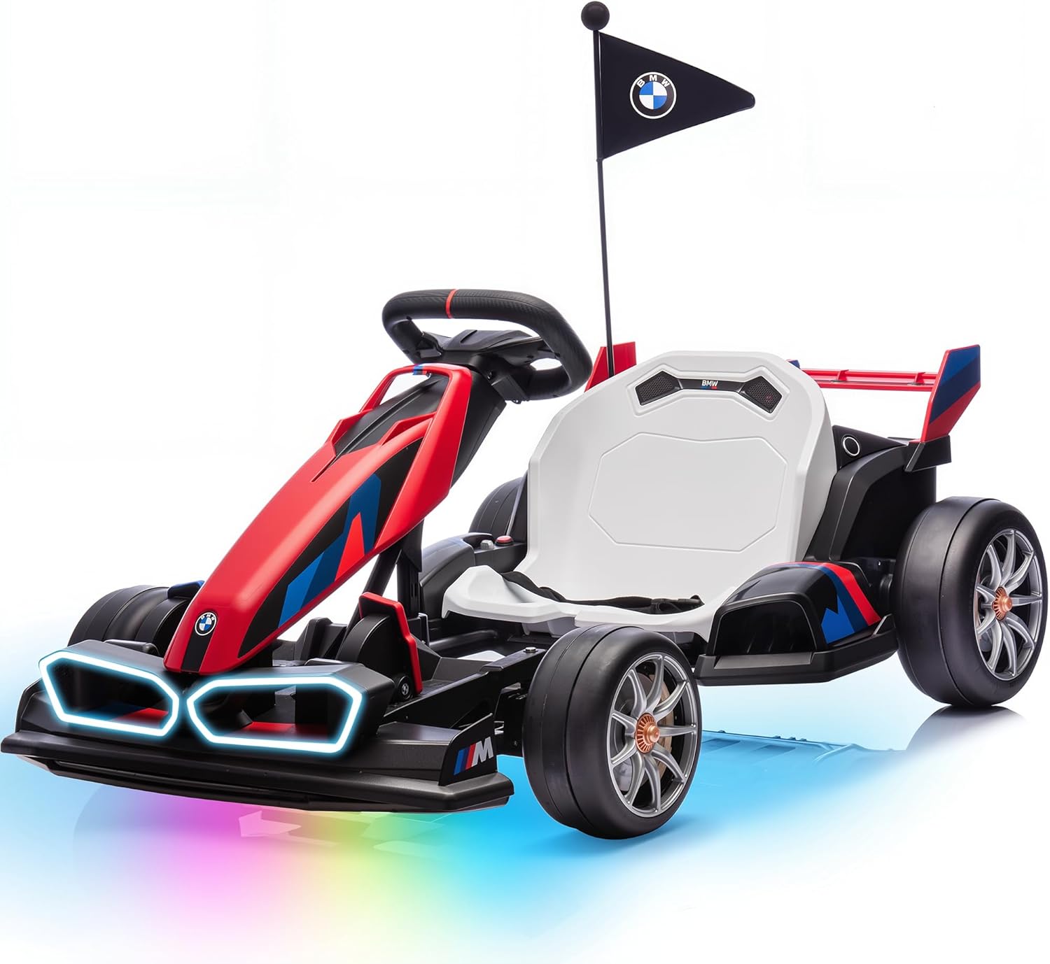 Wanan 36V Electric Go Kart with Adjustable Seat for Kids