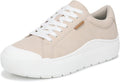 Dr. Scholl's Womens Time Off Lace Up Platform Sneakers - Comfortable