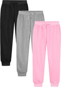 Resinta Girls Fleece Lined Sweatpants Youth Jogger Athletic Pants snug